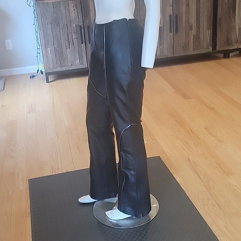 Understated Leather Grand Prix Pants for Free People